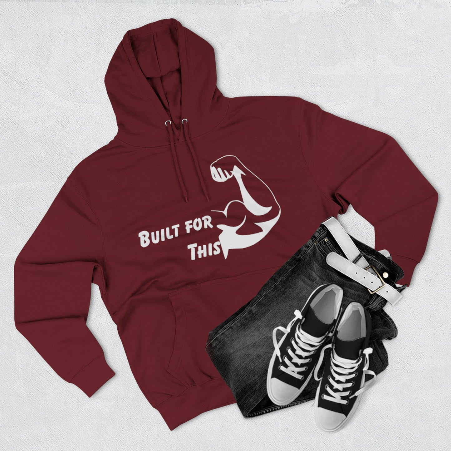 Built For This Hoodie – Strength Meets Style