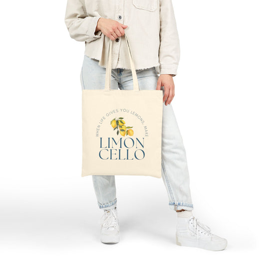 When Life Gives You Lemons, Make Limoncello Tote Bag