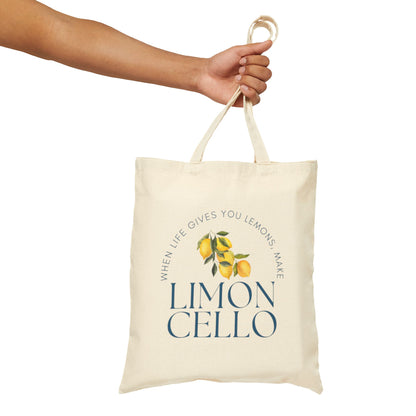 When Life Gives You Lemons, Make Limoncello Tote Bag