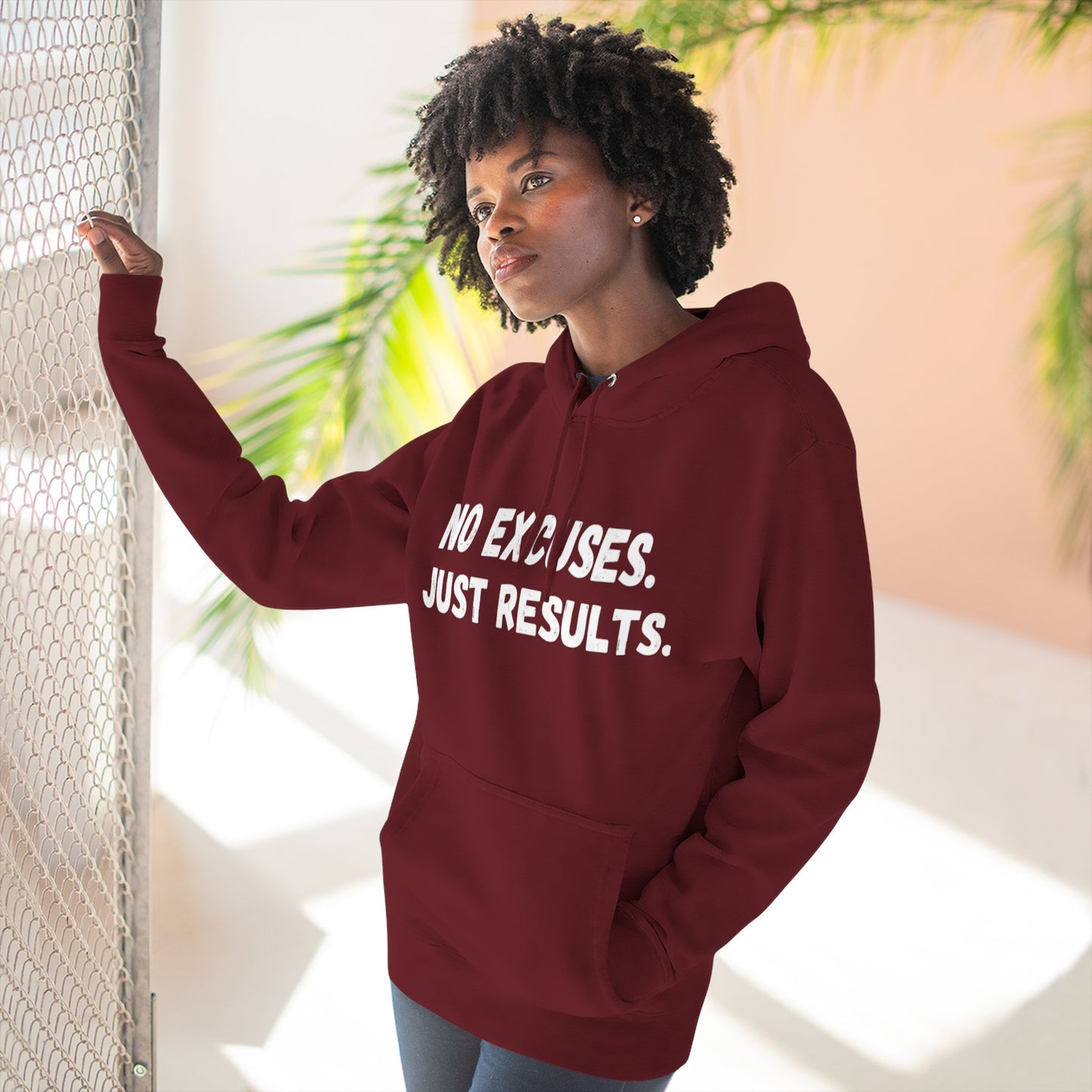 No Excuses. Just Results. Hoodie – Classic Power Edition