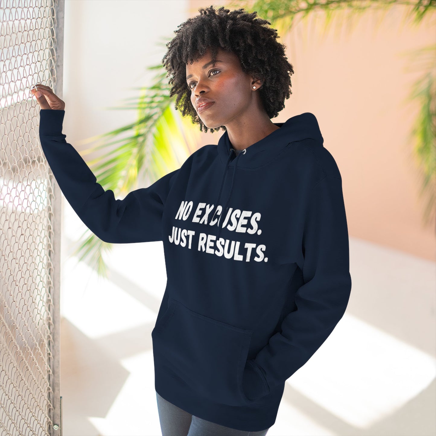 No Excuses. Just Results. Hoodie – Classic Power Edition