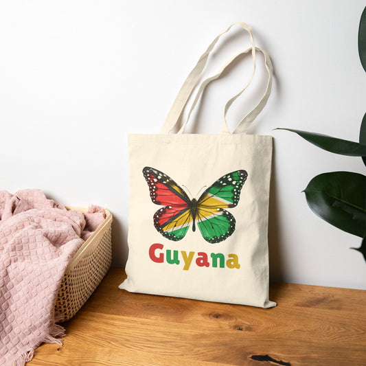 Guyana Butterfly Tote Bag