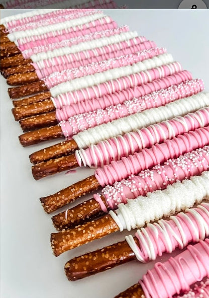 Chocolate-Covered Pretzel Rod