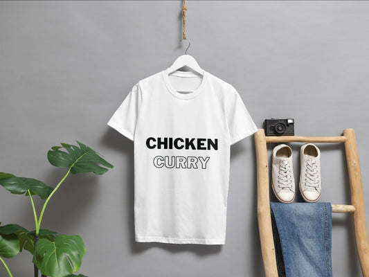“CHICKEN CURRY” Statement Tee – Spice Up Your Wardrobe