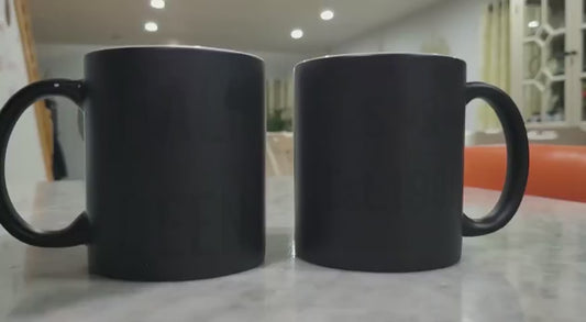 Color Changing His and Her Mugs